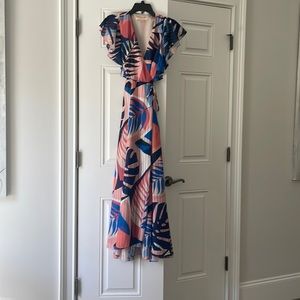 Maxi Wrap Summer Dress